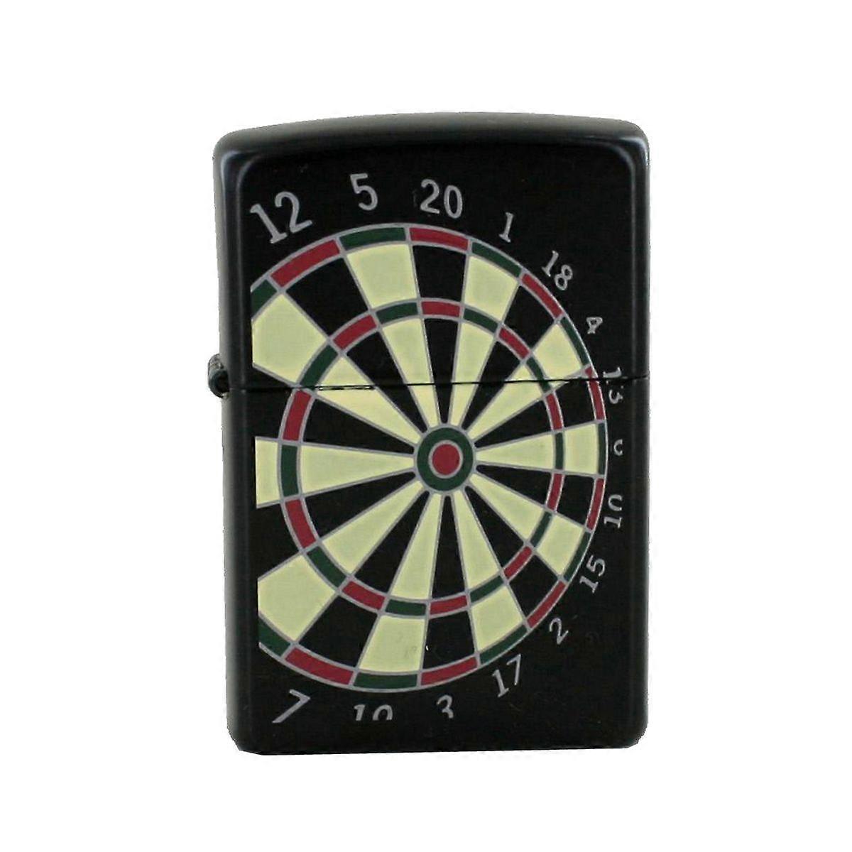Zippo Lighter Model 24332 Regular DARTBOARD Black Matte