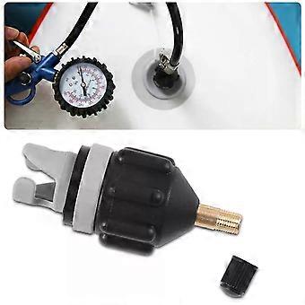 fboard Air Pump Adapter Inflatable Stand Up Paddle Board Rubber Boat Kayak Valve Tire Compressor Converter Surfing Nozzle