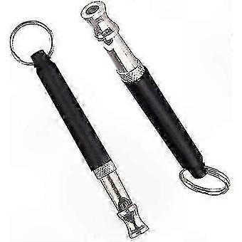 Ultra Dog Whistle, 2-pack High Pitch Träningsverktyg för skallkontroll och lydnadsträning
