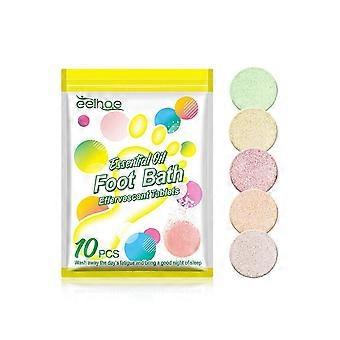 Revitalize Your Feet with Effervescent Tablets, Relax, Sleep Better, Foot Spa ,10pcs