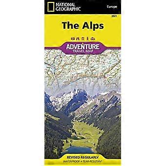 Alpene adv. ng wp (Adventuremaps) (National Geographic Adventure Travel Maps)