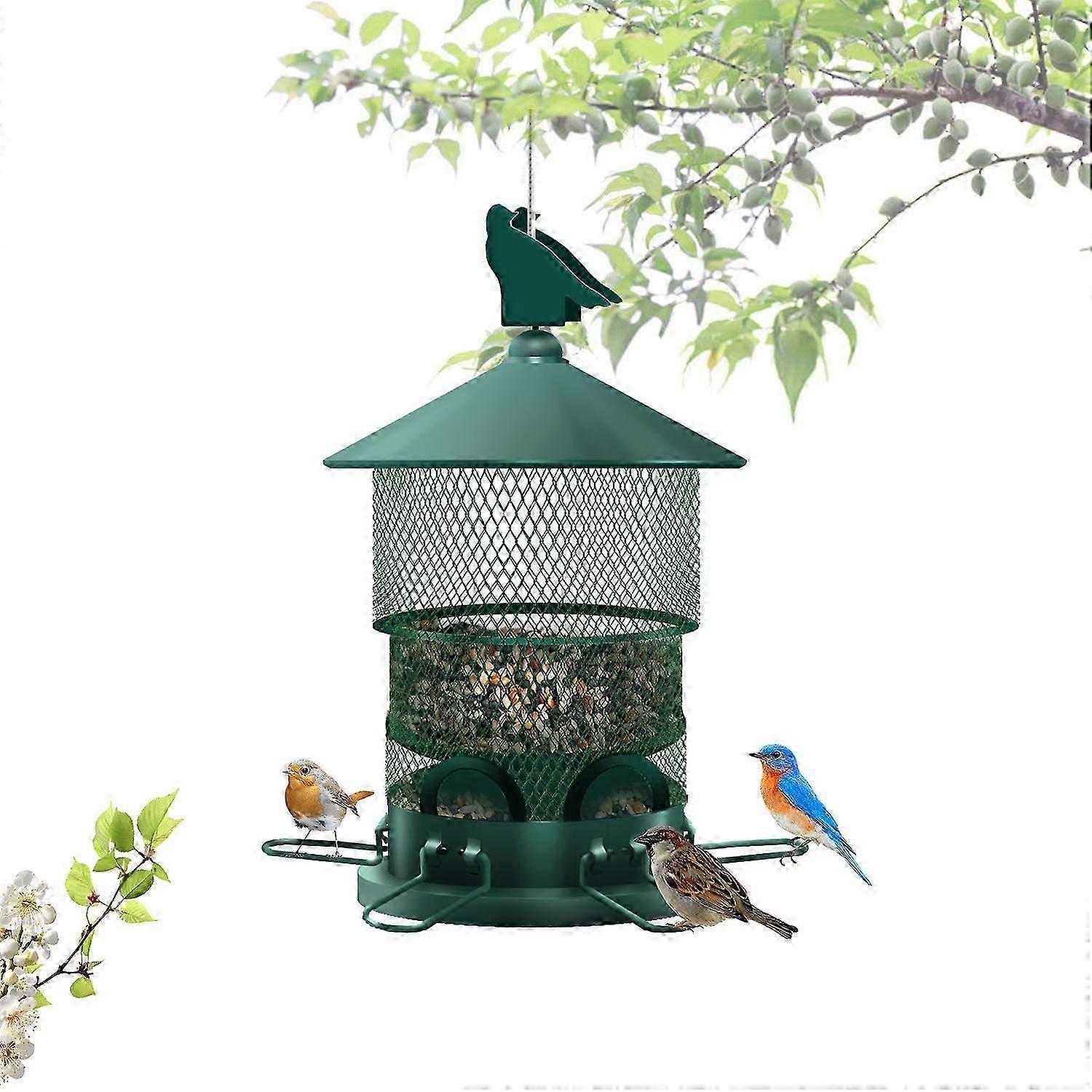 metal bird feeder