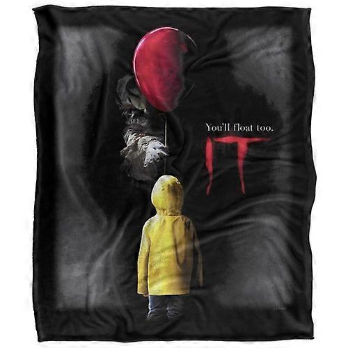It You'll Float Too Poster Soft Touch Blanket