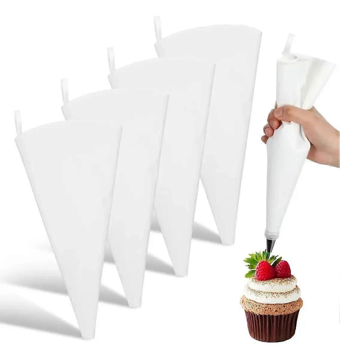Reusable Pastry Bags - 4 Durable Pieces
