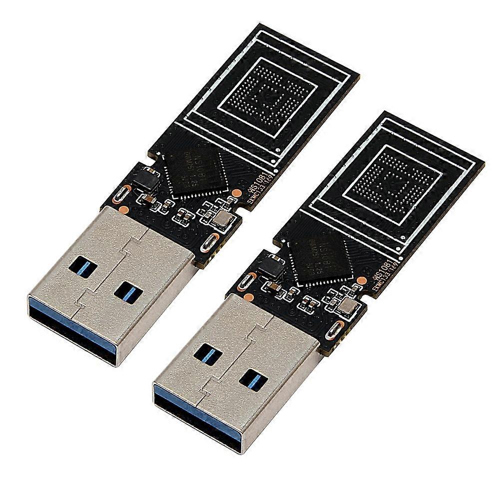 2Pcs DIY U Disk USB3.0 PCB Main Controller EMMC BGA153 169 NS1081 U Disk Main Control Board Without Memory Flash Chip