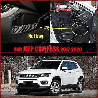 Car Floor Mats For Jeep Compass 2017 2018 2019 2020 Custom Auto Foot Pads Automobile Carpet Cover Interior Accessories