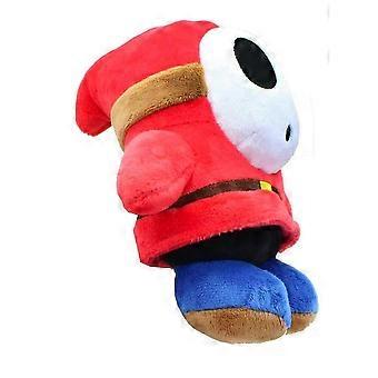 8-Inch Shy Guy Plush Toy, Soft Cuddly Character Doll for Kids and Collectors, Decorative Stuffed Figure