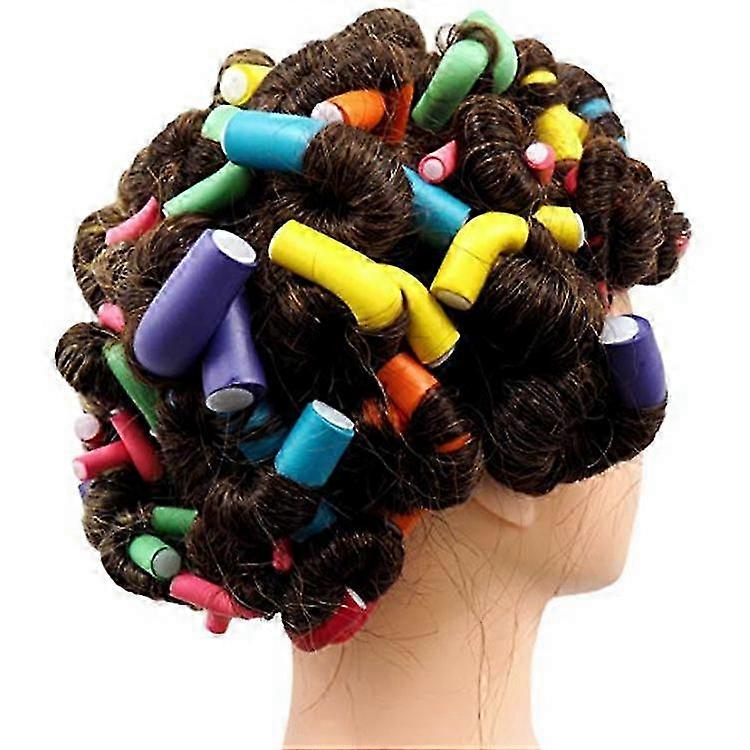 7-Size Foam Twist Curl Rods Set