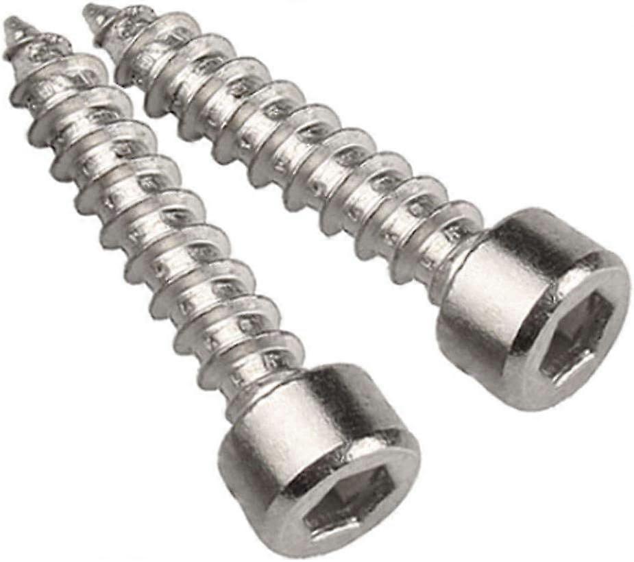 Hardware Fasteners Nails Socket Cap Screws   Metric Thread Allen Machine Screw (3pcs, silver)