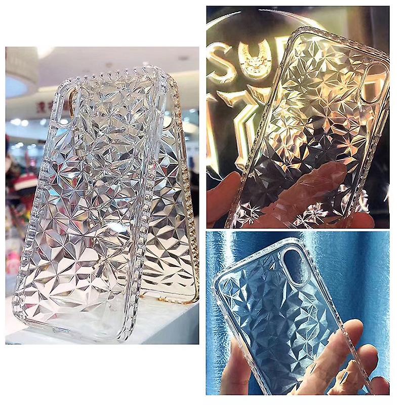 Extra odolný 3D Diamantový TPU iPhone XS Max