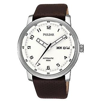 Pulse performance watch for Analog Man Automatic with cowhide bracelet PL4013X