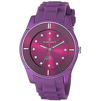Radiant nouveau caprice Quartz Analog Woman Watch avec RA146605 Bracelet en silicone