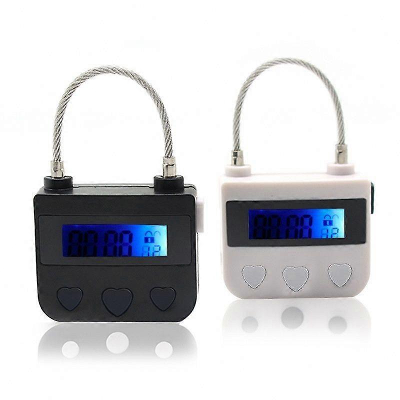 2 Pack Electronic Timer Lock for Household Temporary Lock Countdown Time Lock Electronic Lock SZBUM1917 Edition 0512
