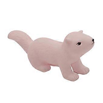 Realistic Squirrel Squeeze Toy with Sound, Soft TPR, Cute Animal Stress Relief for Kids & Adults