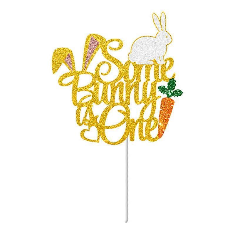 Baby Girl Bunny Pull Flag Easter