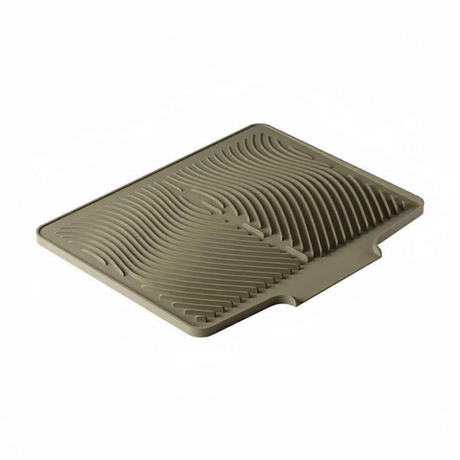 Silicone Dish Drain Mat Waterproof Silicone Drain Mat Quick-Draining