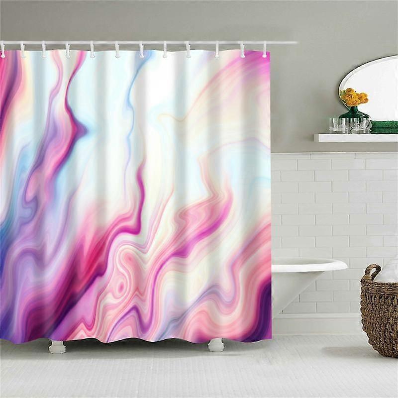 Waterproof Washable Polyester Shower Curtain