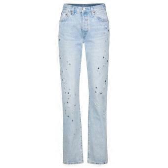 Levis Womens/Ladies 501 Diamante Jeans