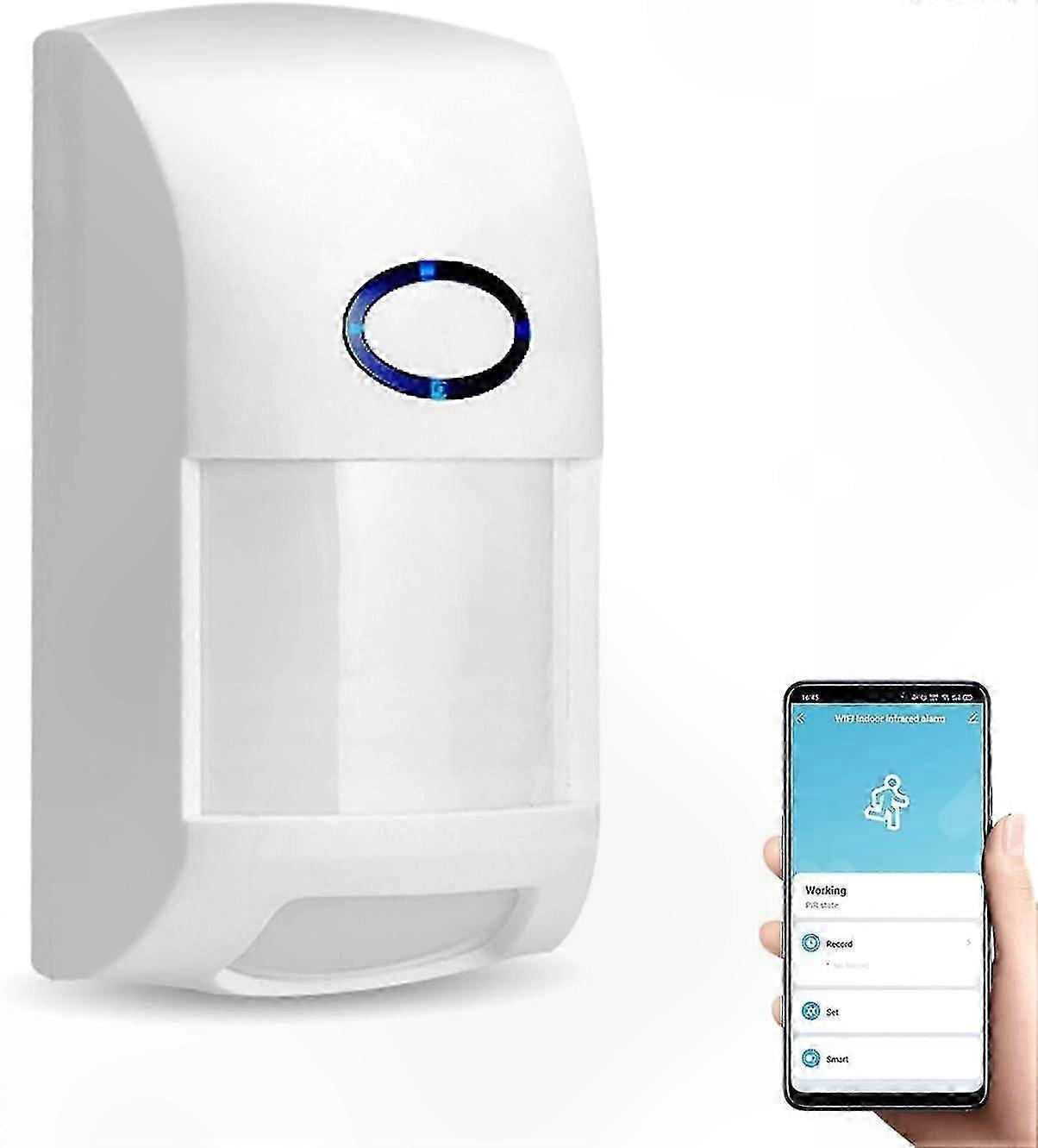 Smart Motion Sensor, WiFi Wireless Security Alarm with Instant Push Notifications and Fast Response