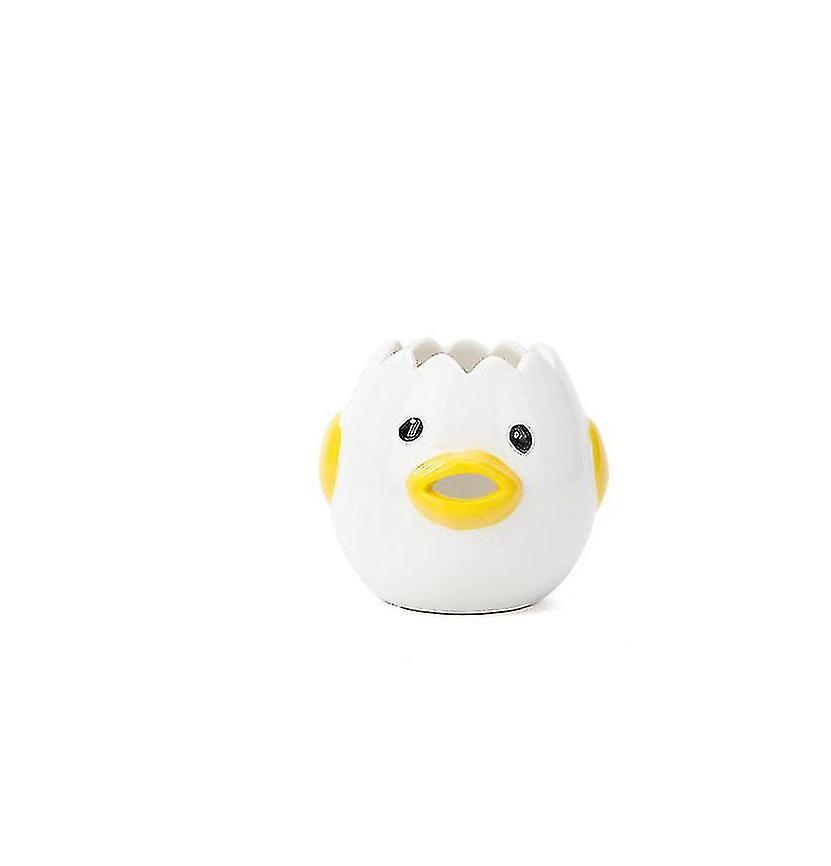 cute Chicken Ceramic Egg White Separator Creative Egg Separator Egg Yolk Protein Separator,sky Blue
