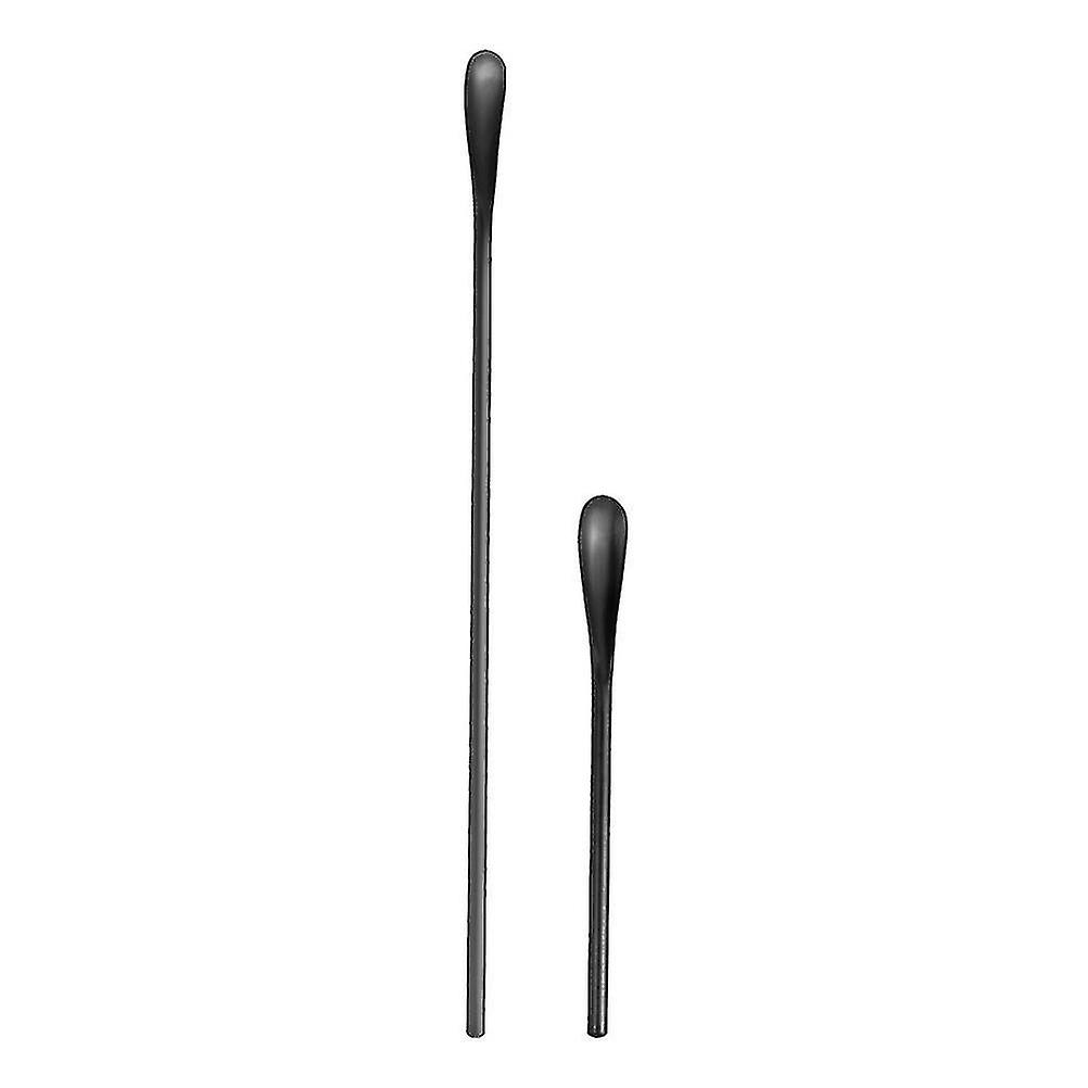 2pcs Stainless Steel Spoons Stirring Spoons Creative Coffee Spoons Mixing Spoons Tableware Scoops Fo