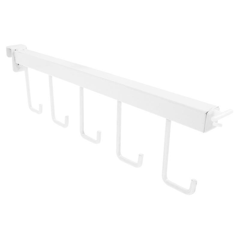 36.7X10cm White Utility Hooks Supermarket Shelves Iron Hanging Hooks Commodity Products Display Hook