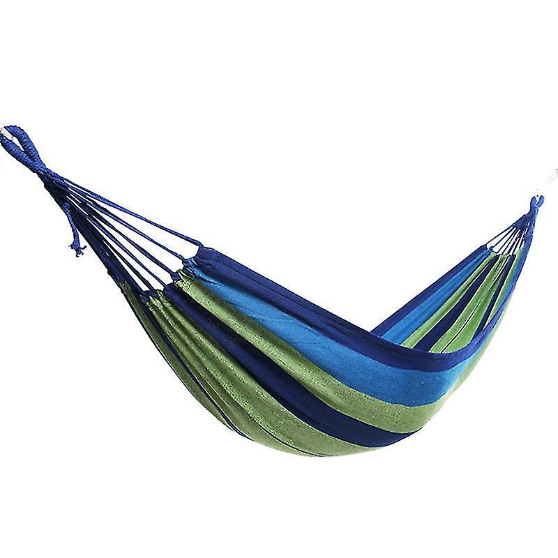 200X150x0.2cm Blue Swing Sets & Playsets Garden Widened Canvas Hammock Portable Swing Hammock Thicke