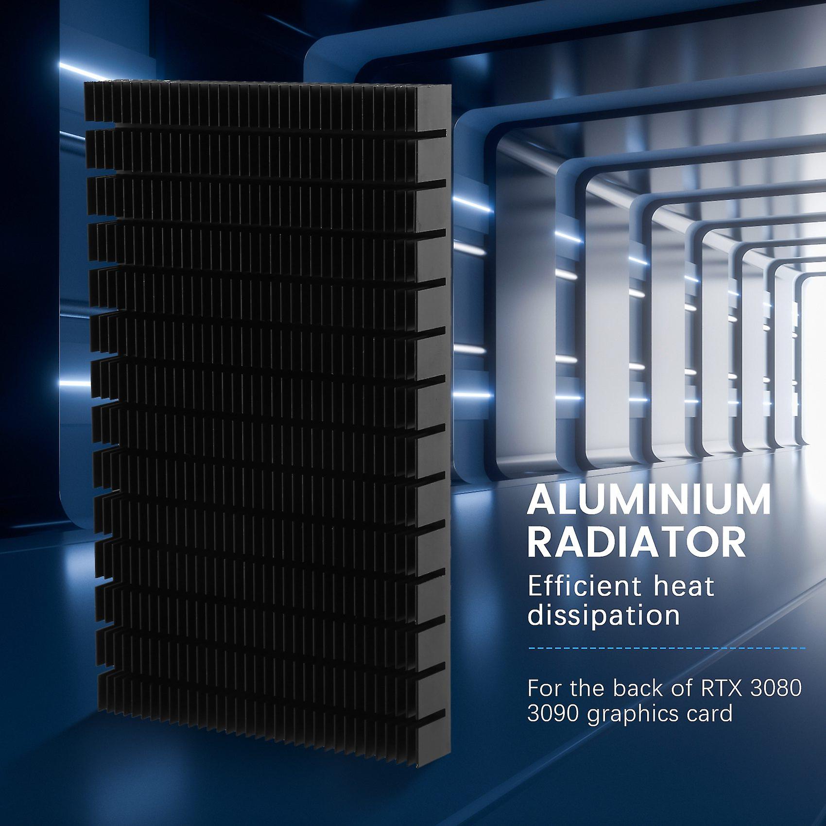 Diy Aluminum Radiator For Rtx 3080 3090 Graphics Card Backside Vram ...