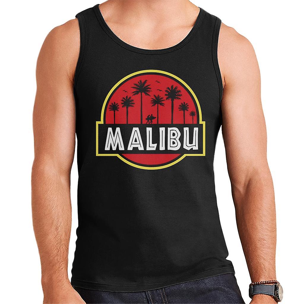 Malibu Jurassic Park logotyp mäns väst