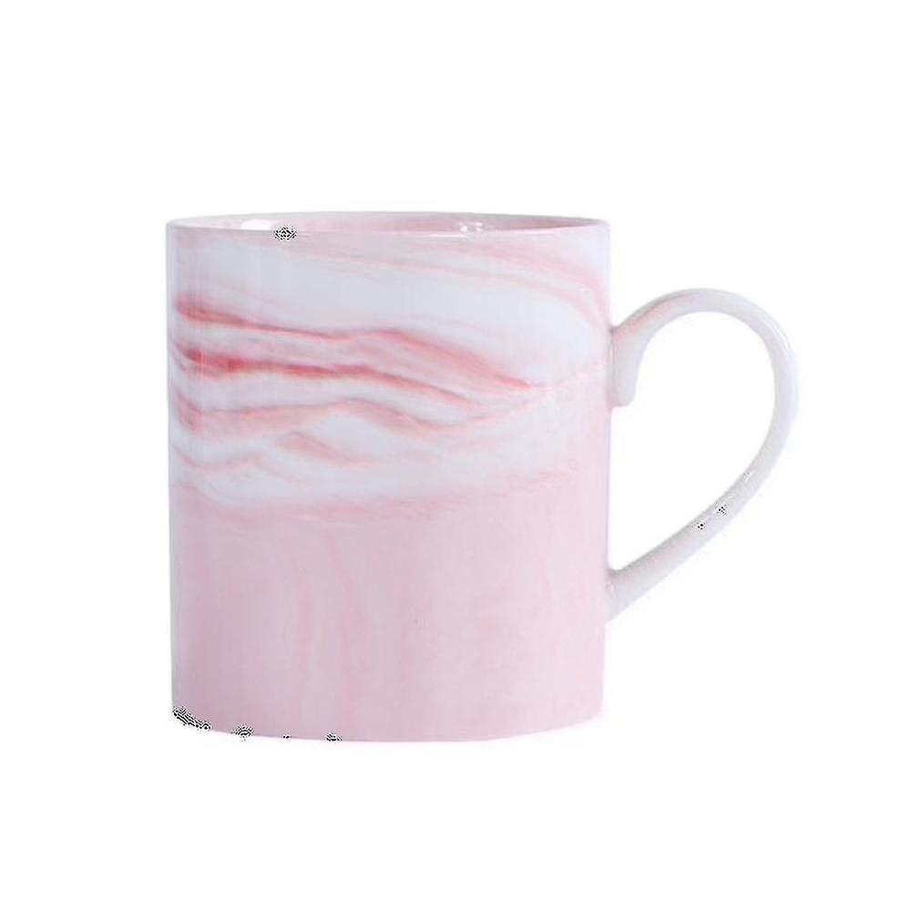 Coffee Mug Ceramic Drinking Cup Office Simple Pink