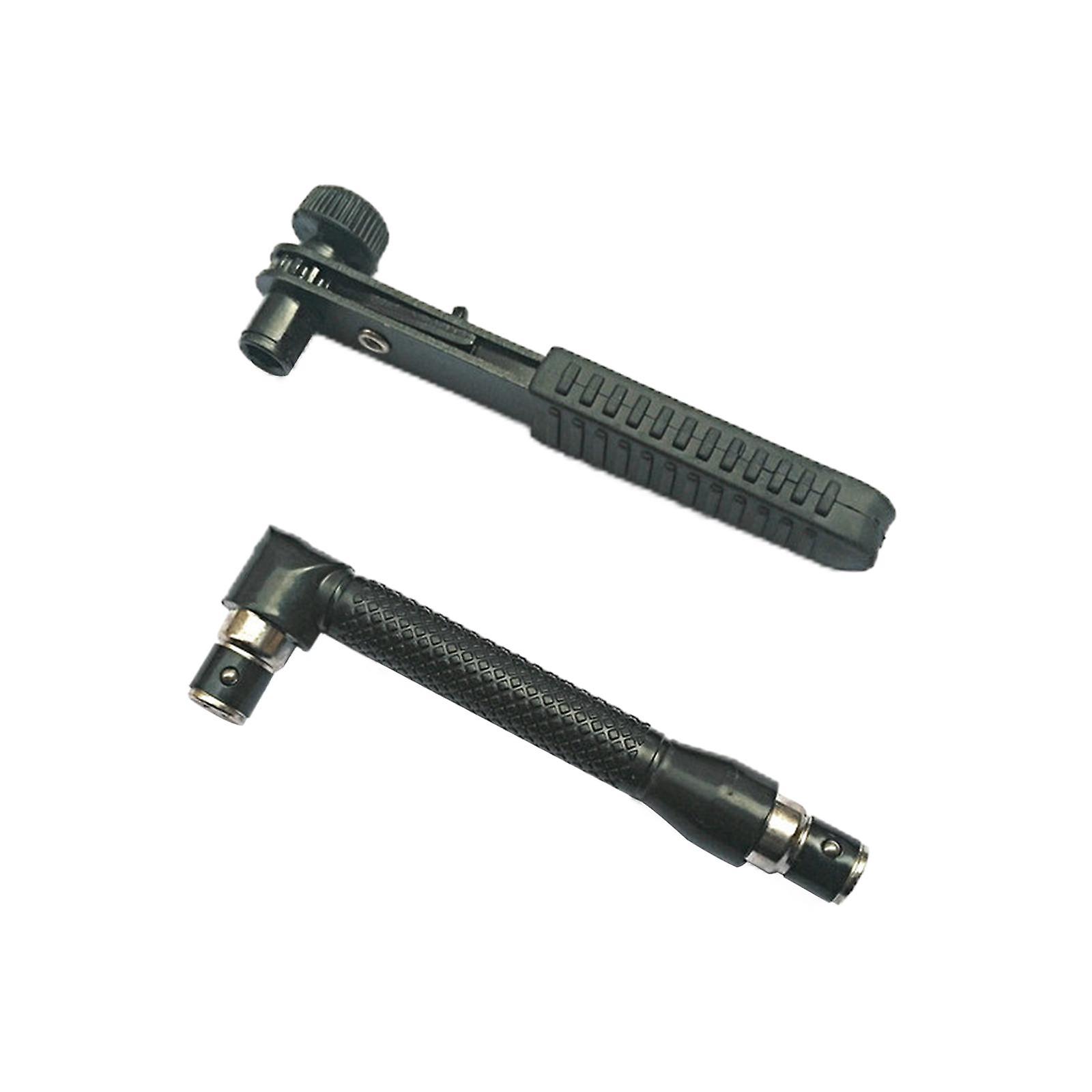 Ratchet Wrench+Socket Wrench Driver Tool Key Utility Tool Spanners for Homes