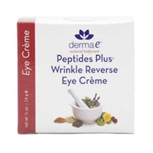 Derma e Peptides Plus 双效抗皱眼霜，0.5 盎司（1 包）