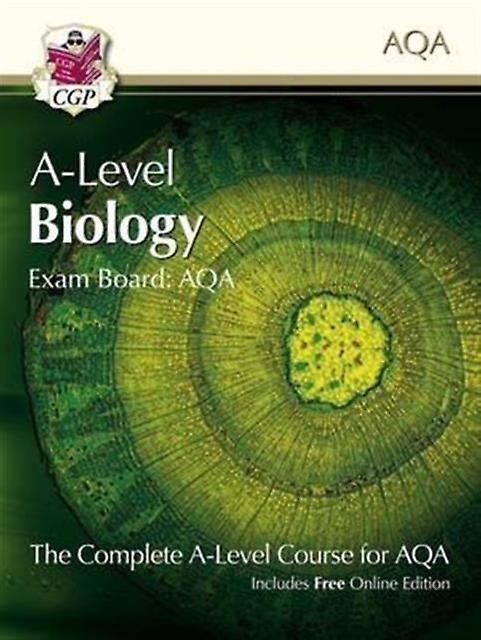Alevel Biology For Aqa Year 1 2 Student Book With Online Edition by CGP Books Paperback Book