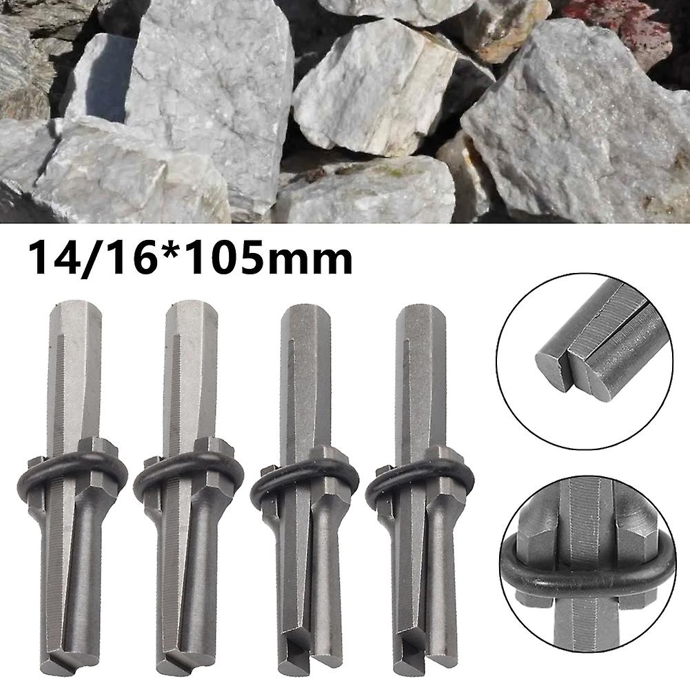 4 Shims 18/16mm φτερών σφηνών σφραγίδων σφραγίδων πέτρας βράχου PC για την κοπή σκυροδέματος γρανίτη για τα μέρη εργαλείων δύναμης κατασκευής