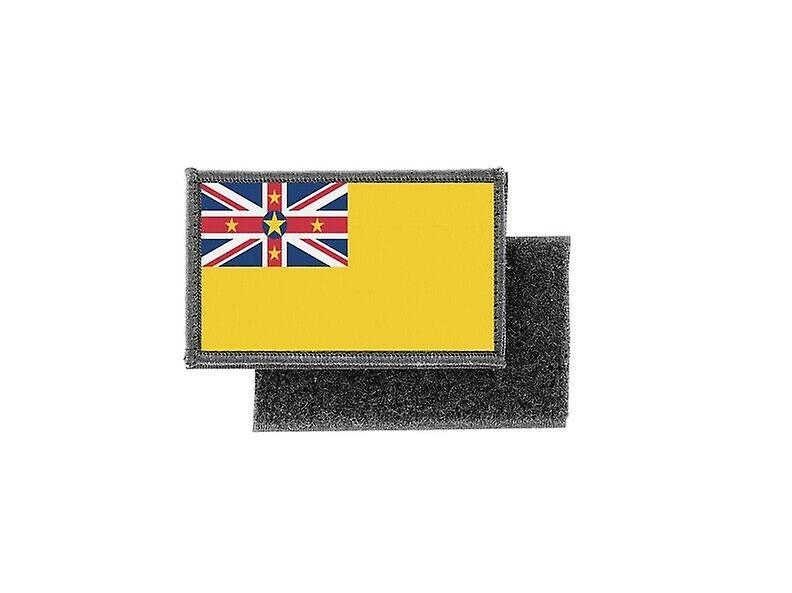 Patch ecusson prints flag badge niue