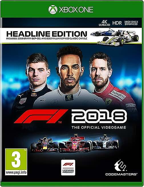 F1 2018 Headline Edition (Xbox One) - New & Sealed