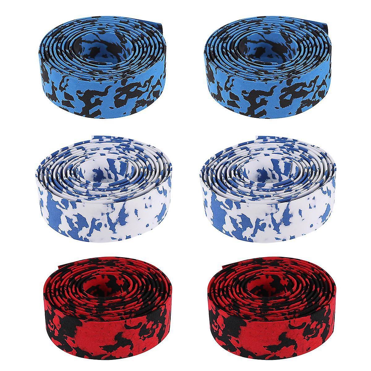 3 Pairs Of Bike Bar Wrap Cycling Bar Tape Bike Handlebar Wrapping Straps