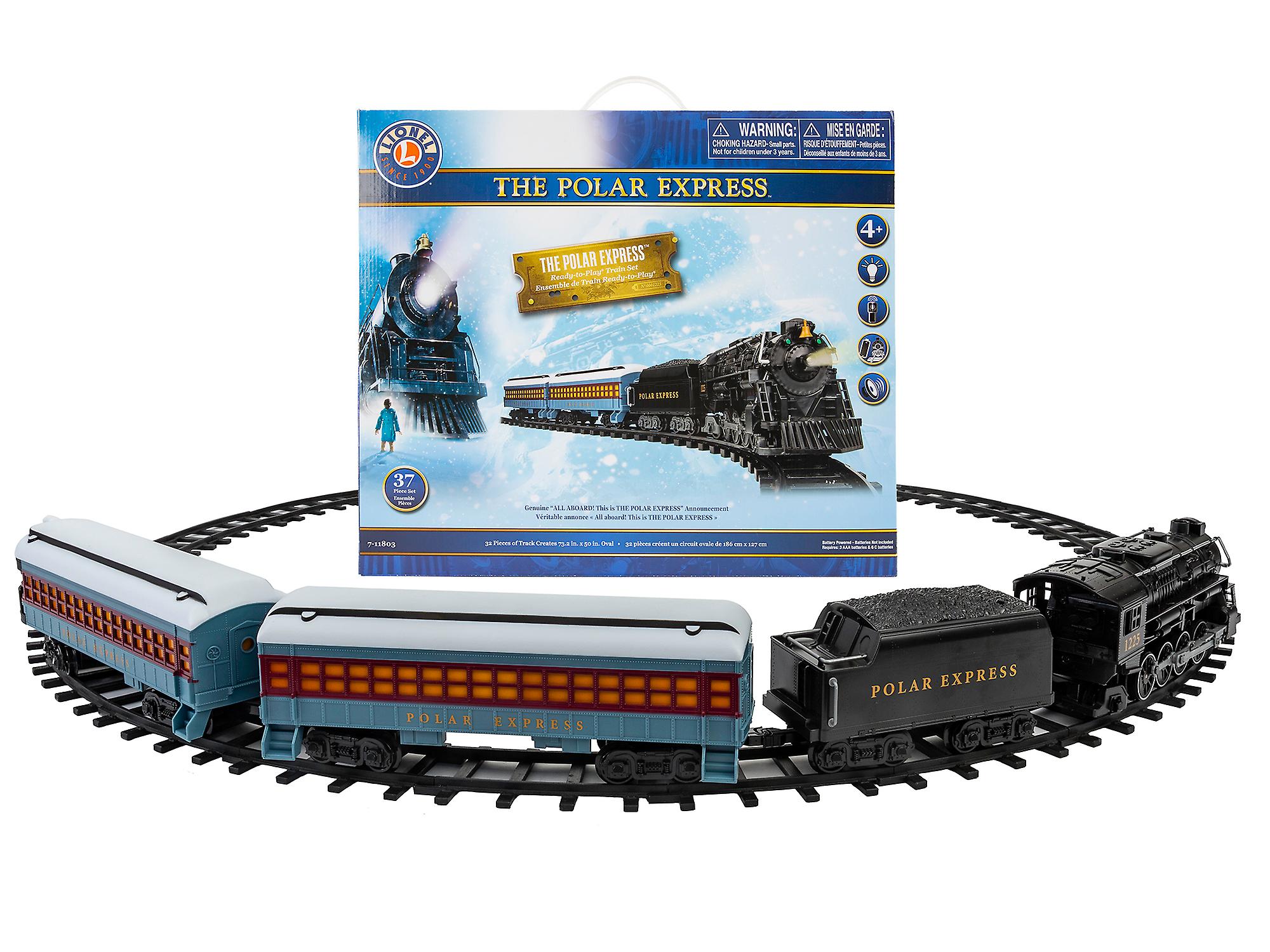 Lionel The Polar Express 37-Piece Remote Controlled Train Set