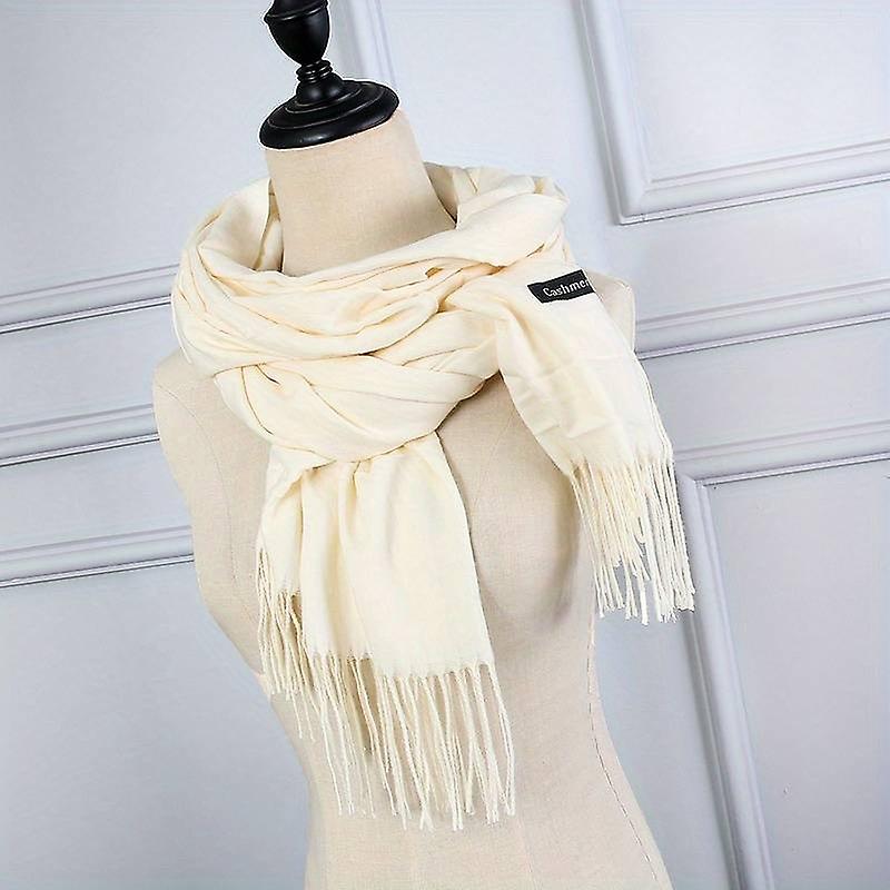 White Viscose shawl