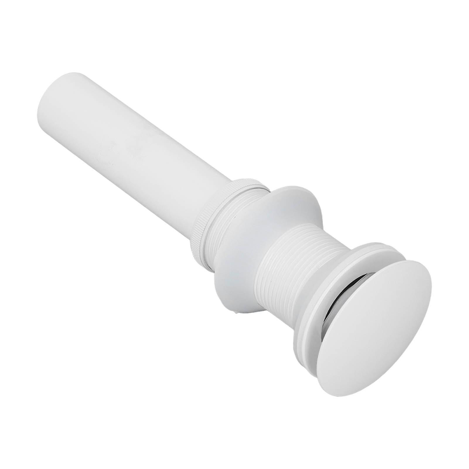Pop Up Drain Stopper Press Bounce Deodorization White 374g