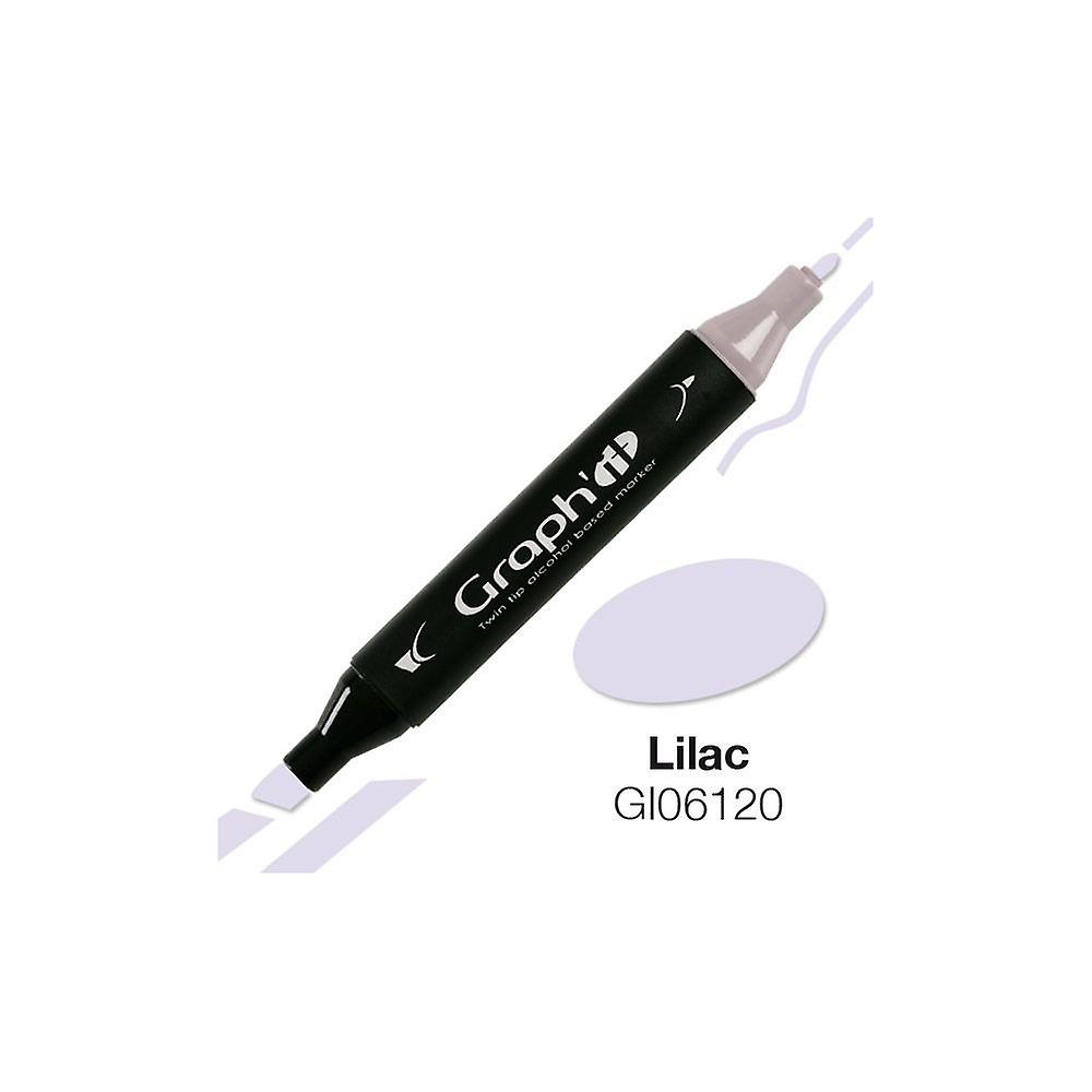Graph'It Double Tip Marker - Lilac