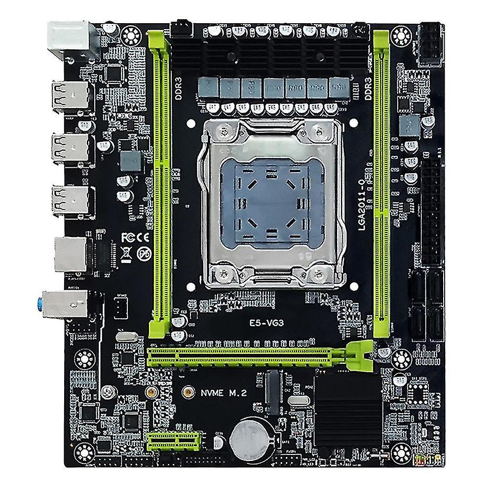 X79-2011 Desktop Computer Motherboard Lga2011 Ddr3x2 Ecc Memory Slot Pcie X16 6xusb2.0 Sata Support