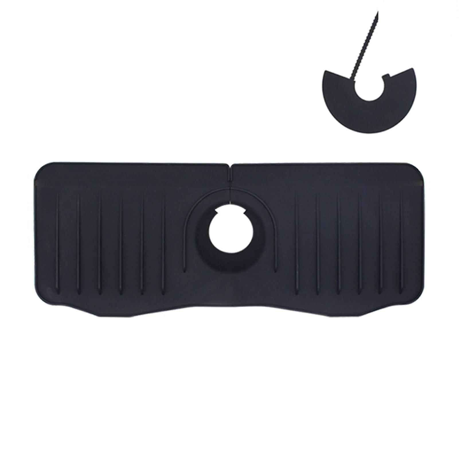 Thickened Twill Faucet Drainage Pad for Sinks Reusable Large Capacity Holder for Bathroom Home