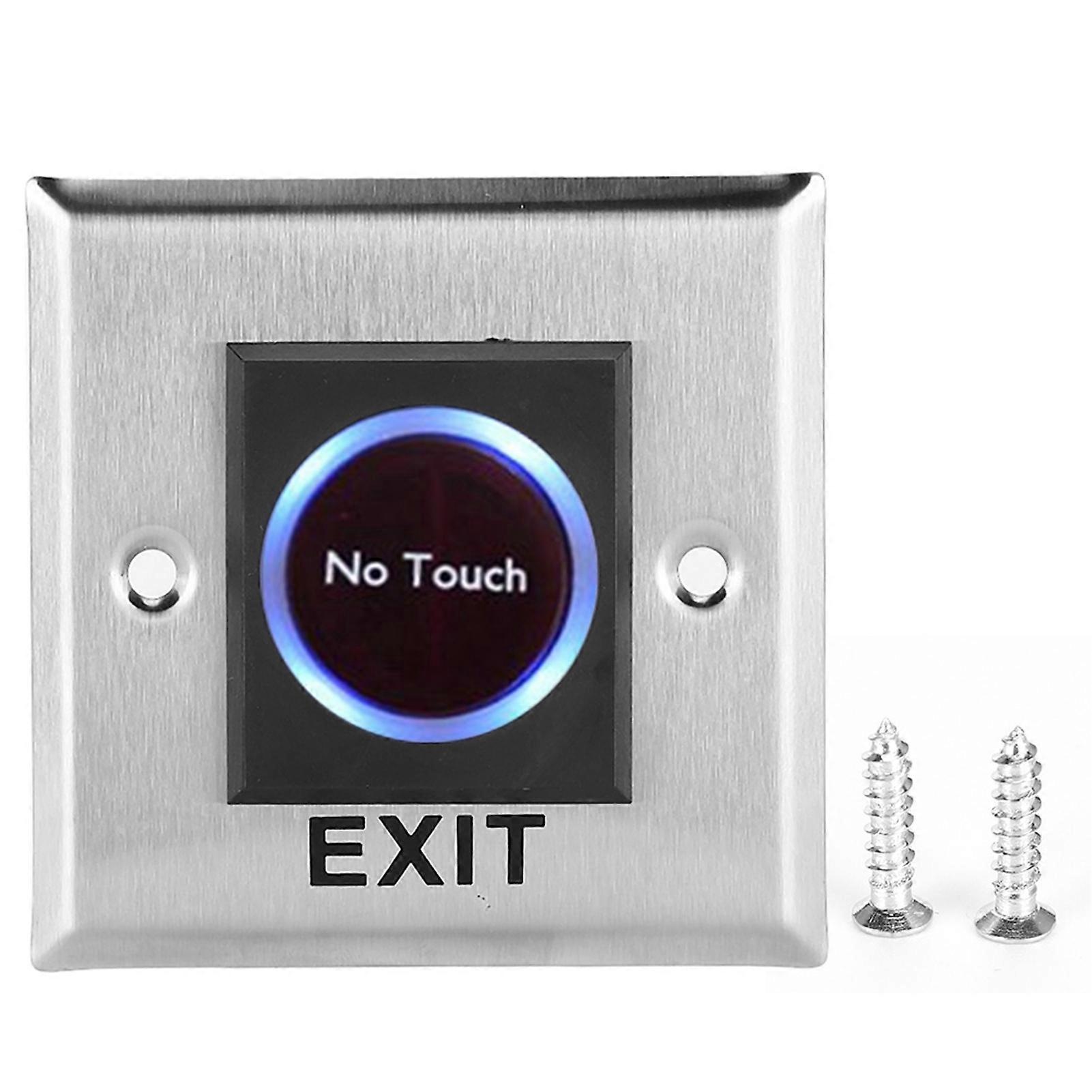 Contactless Infrared Door Release Switch - Touch-Free Access Control with LED Indicator