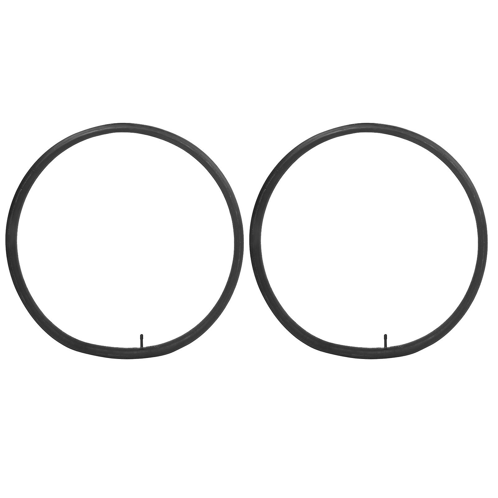 2-Pack Schrader Valve Inner Tubes for 28/29x1.95/2.125 Folding Bikes