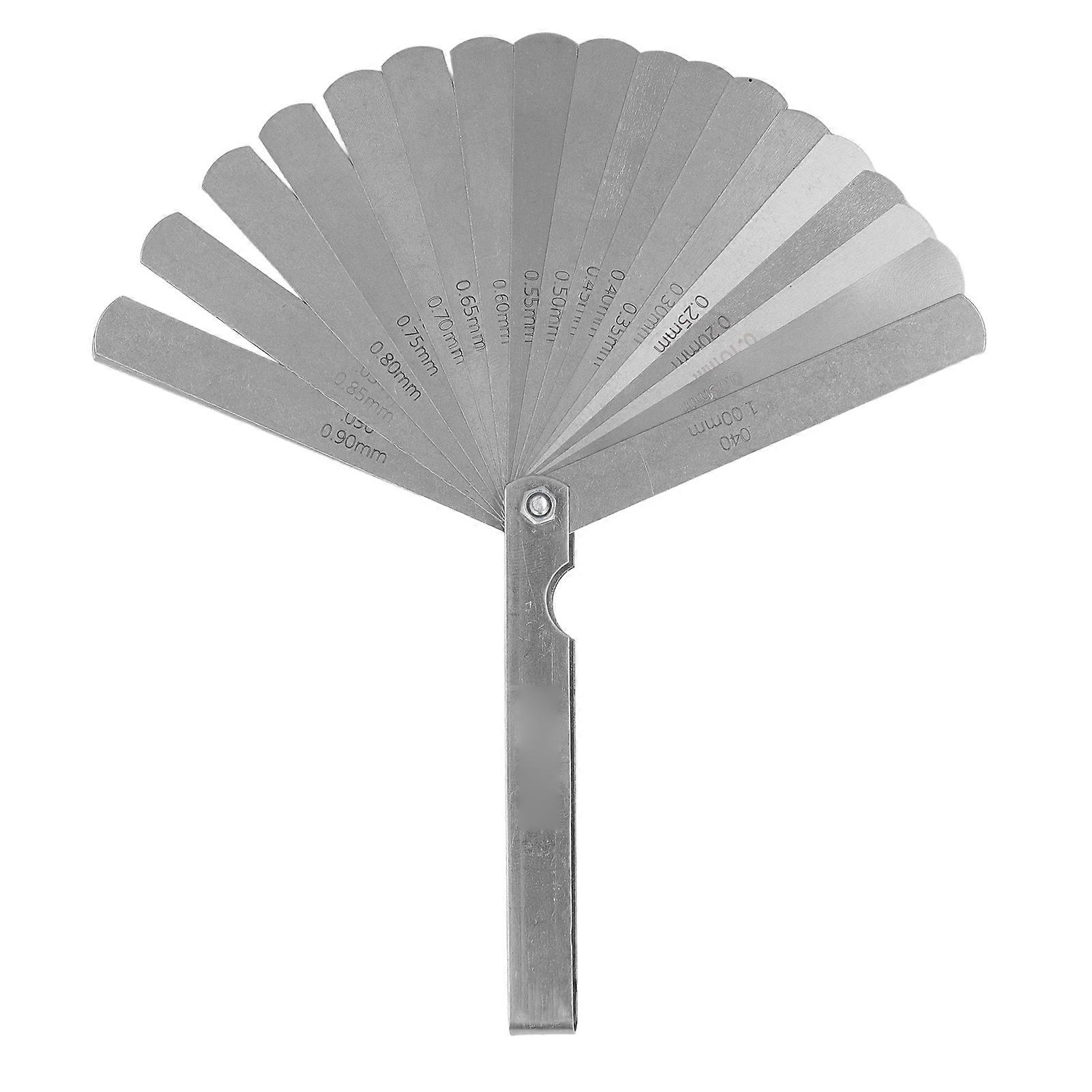 Feeler Gauge Stainless Steel High Accuracy Gap Measuring Tool for Engineers Mechanics 0.05‑1mm