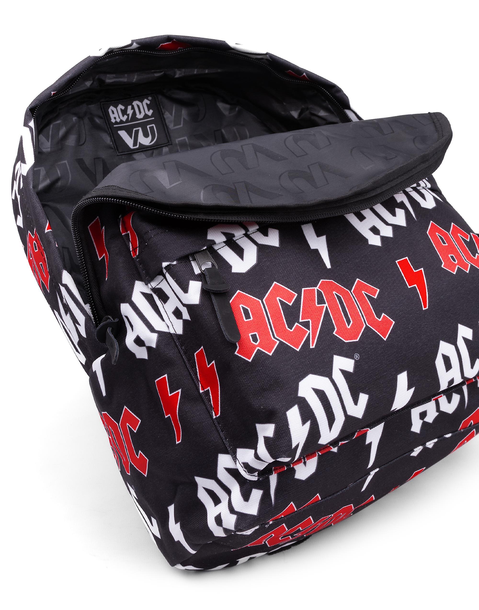 AC/DC Unisex Backpack Black Logo - One Size | Fruugo SE