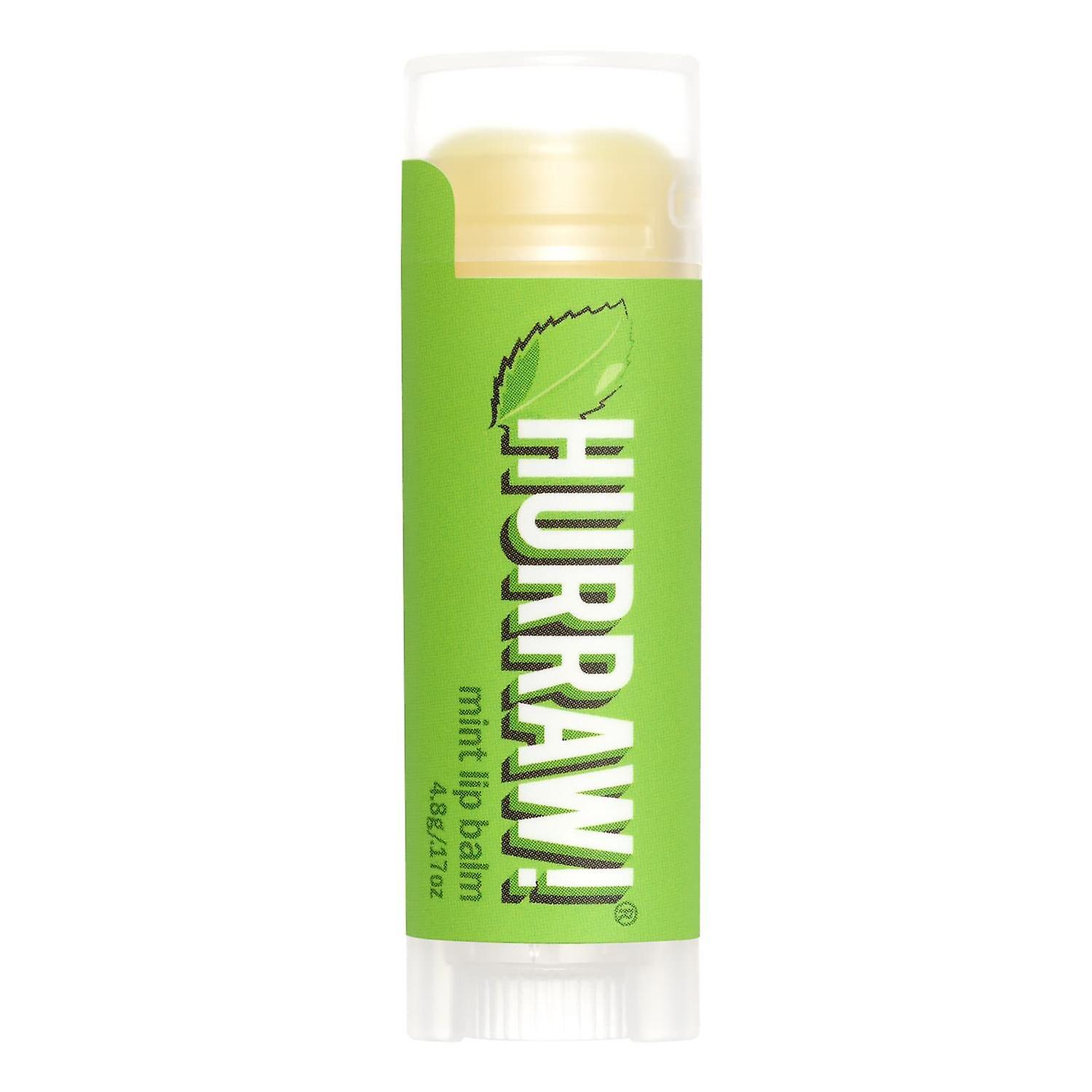 Hurraw!, Lip Balm, Mint, 0.17 oz (4.8 g)