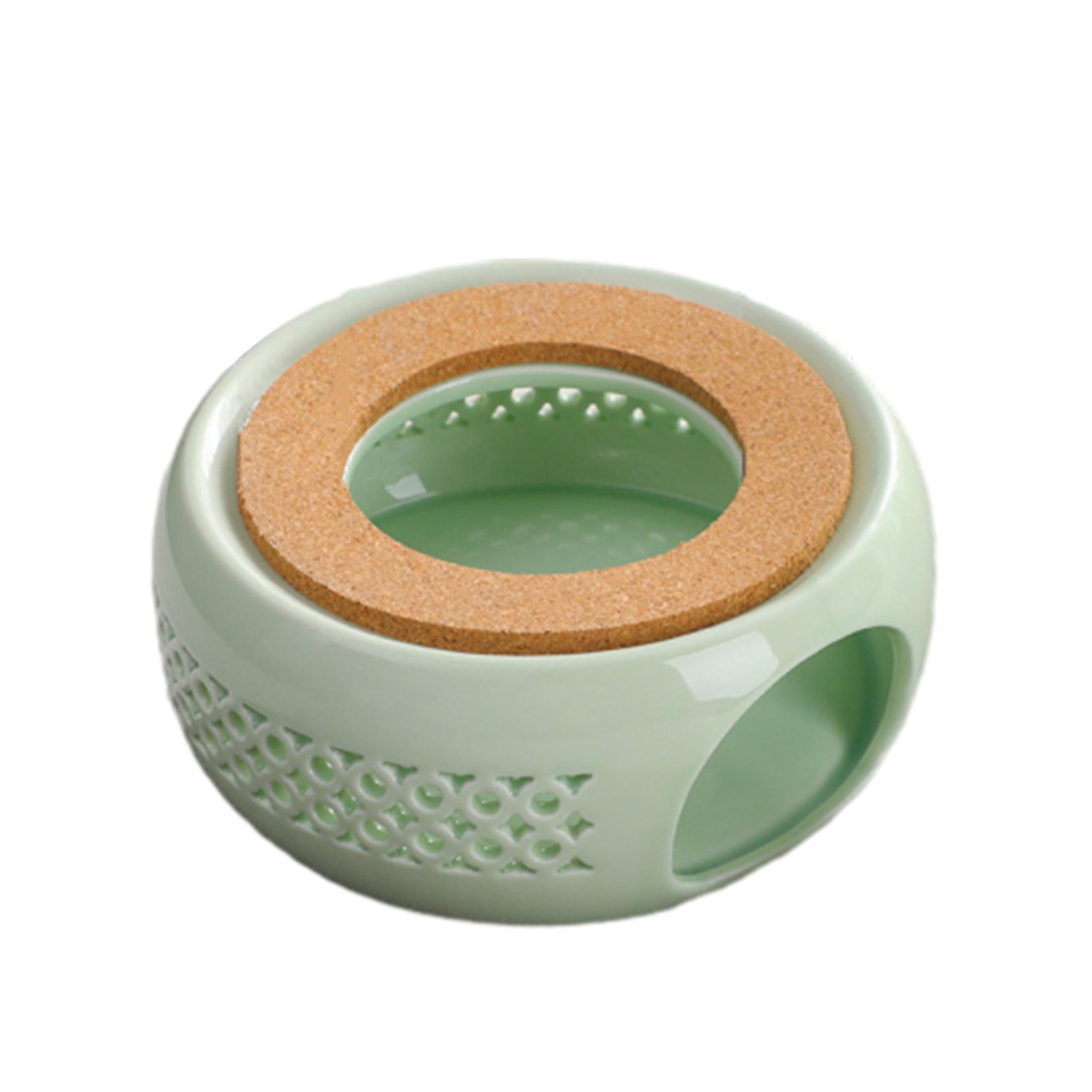Desktop Teapot Heaters with Soft Cushion Multifunctional Heating Tea Pot Base for Milk Scenteds Tea