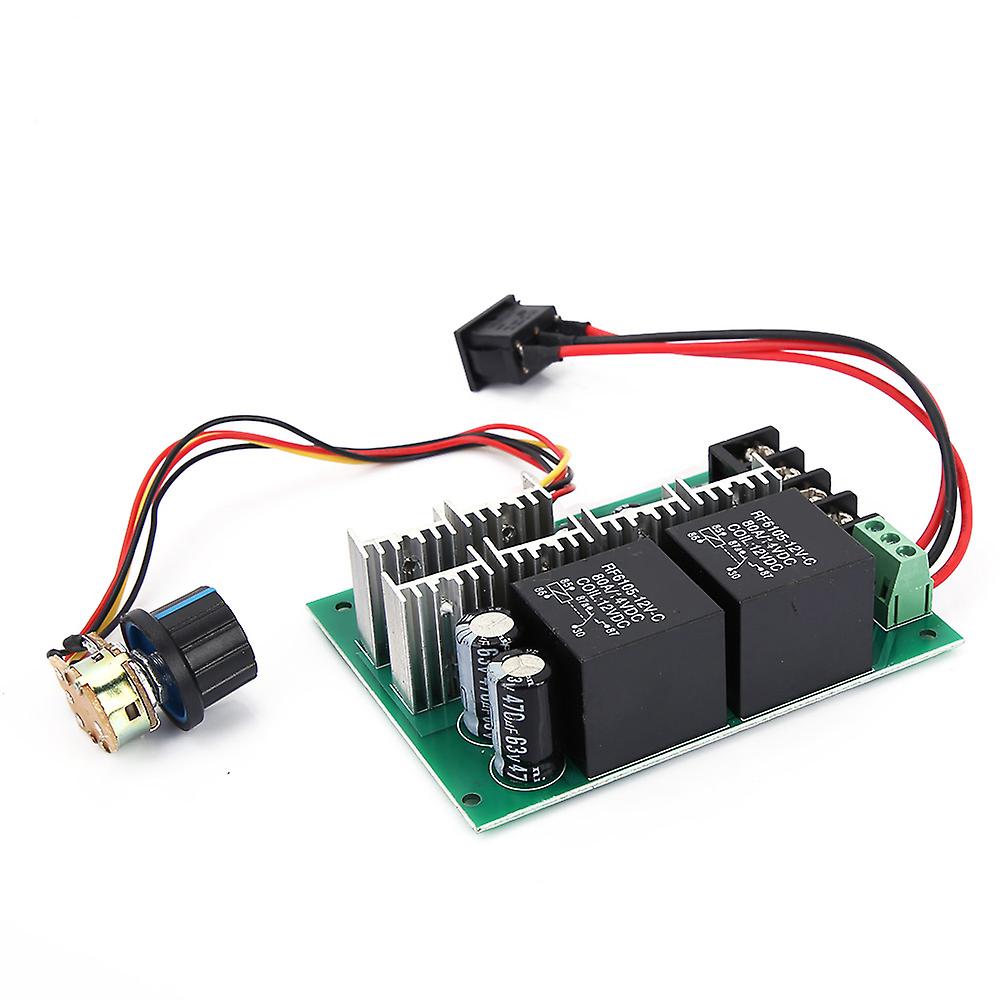 DC 10-50V 40A Electric Reversible Motor Speed Controller Board PWM Motor Speed Regulator Tool